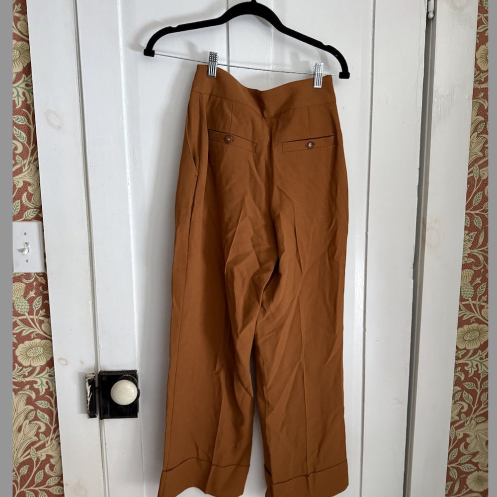NWT Sezane Damon Trouser in Camel - Picture 5 of 5